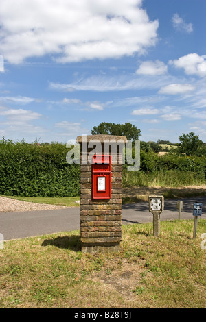 Casella postale Lee Valley Essex Foto Stock