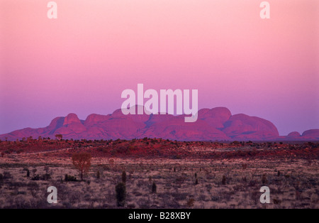 "L'Olgas" Uluru Kata Tjuta Australia centrale Foto Stock