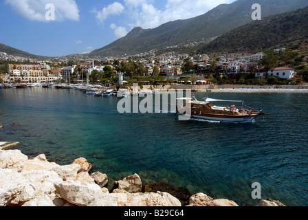 Kalkan Marina Limani Turchia Ref ZB689 112131 0021 credito obbligatoria World Pictures Photoshot Foto Stock