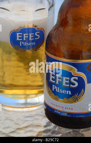 EFES birra turco la Turchia Ref ZB689 112131 0042 credito obbligatoria World Pictures Photoshot Foto Stock