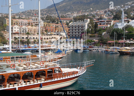 Kalkan Marina Limani Turchia Ref ZB689 112131 0045 credito obbligatoria World Pictures Photoshot Foto Stock