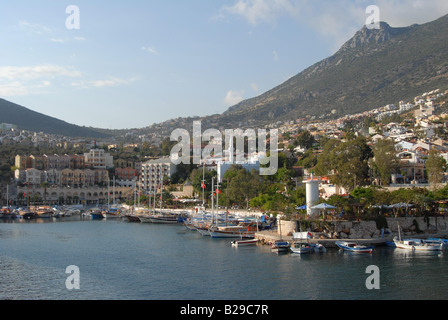 Kalkan Marina Limani Turchia Ref ZB689 112131 0059 credito obbligatoria World Pictures Photoshot Foto Stock