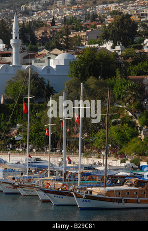 Kalkan Marina Limani Turchia Ref ZB689 112131 0064 credito obbligatoria World Pictures Photoshot Foto Stock