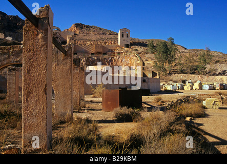 Miniera abbandonata / Cabo de Gata Foto Stock