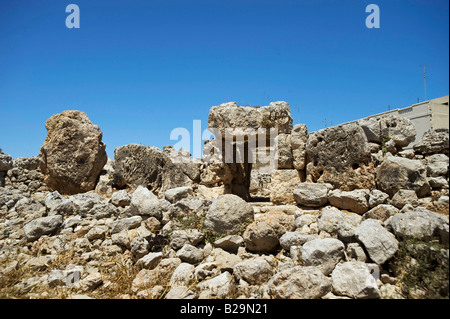 Di Ta' Hagrat Tempio / Malta Foto Stock