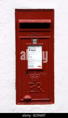 Luogo tradizionale letter box Bosham County Paese SUSSEX REGNO UNITO Inghilterra Foto Stock