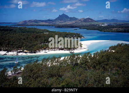 Ile aux Cerfs Mauritius Ref WP 1344 DRA CREDITO OBBLIGATORIA World Pictures Photoshot Foto Stock