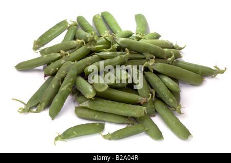 Senza guscio giardino piselli Foto Stock