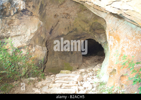 Monfrotto Grotta dello Stato di Washington grotta storica dimora Foto Stock