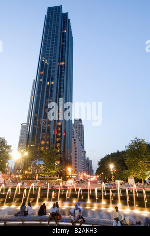 Trump International Hotel a Columbus Circle New York City Foto Stock