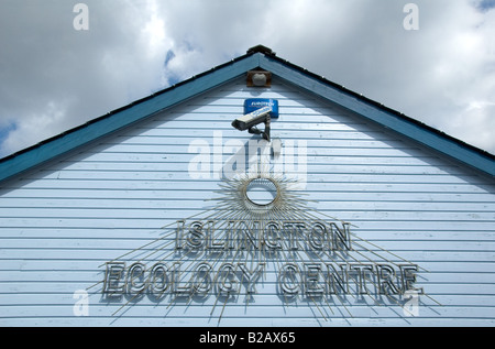 Islington Ecology Centre Gillespie Park Riserva Naturale di Highbury London REGNO UNITO Foto Stock