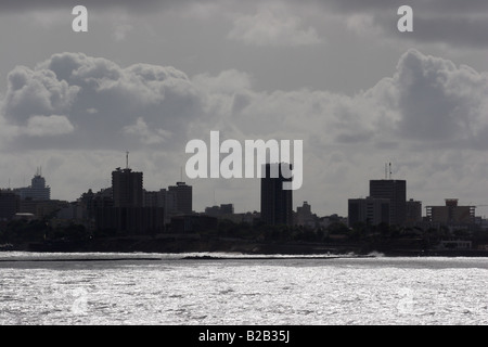 Skyline di Dakar, Senegal. Foto Stock
