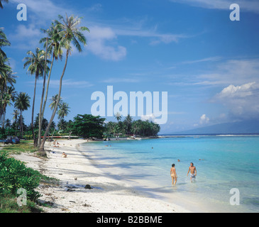 L'Isola di Moorea Polinesia Francese Foto Stock