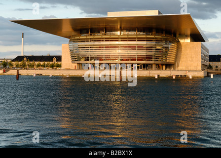 Nuova Opera House di Copenhagen, architetto Henning Larsen, Danimarca, Scandinavia, Europa Foto Stock