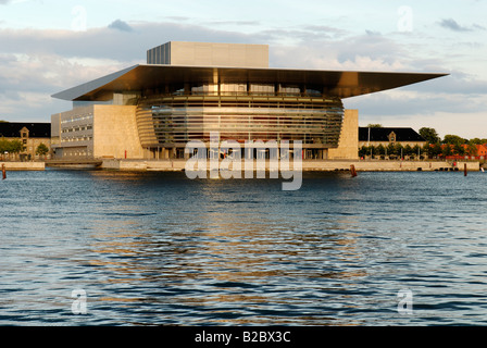 Copenaghen Nuova Opera House, architetto Henning Larsen, Danimarca, Scandinavia, Europa Foto Stock