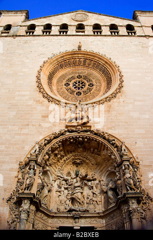 Basilia Sant Francesc (1281-1317) Palma de Mallorca, Maiorca, Spagna, Europa Foto Stock