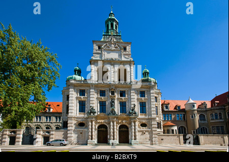 Bayerisches Nationalmuseum, Museo Nazionale Bavarese, Prinzregentenstrasse, Monaco di Baviera, Baviera, Germania, Europa Foto Stock