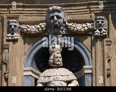 Quattro Canti dettaglio Foto Stock