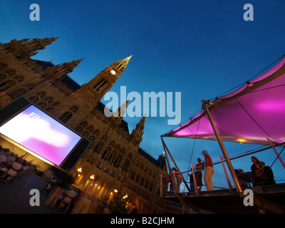 Vienna, Film Festival Rathausplatz 2007 Foto Stock