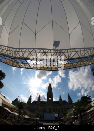 Vienna, Film Festival Rathausplatz 2007 Foto Stock