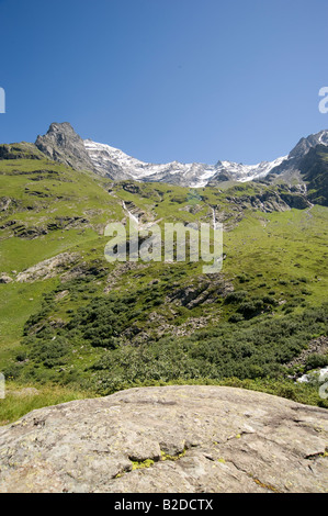 Gr5 rotta verso lac de la plagne Foto Stock