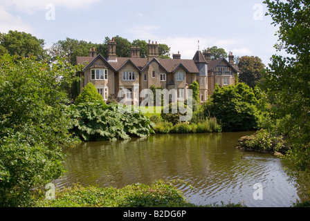 York Cottage sul Sandringham Estate,Sandringham,Norfolk, Inghilterra, Regno Unito Foto Stock