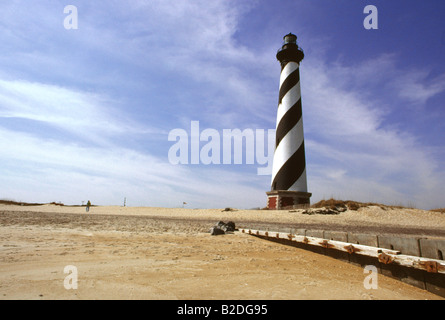 Cape Hatteras National Seashore faro Foto Stock