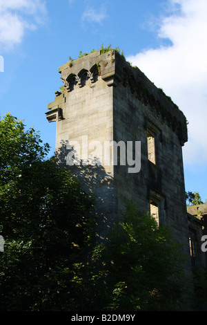 Il castello di Craigend Mugdock Country Park Foto Stock