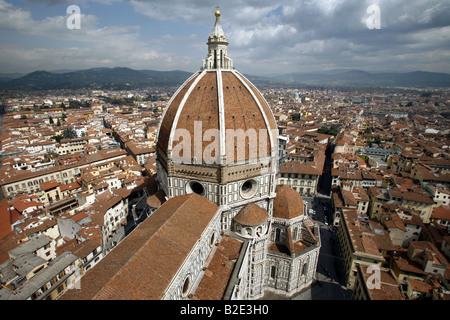 La Basilica di Santa Maria del Fiore, Firenze, Toscana, Italia Foto Stock