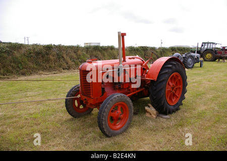 Vintage trattore Case Foto Stock