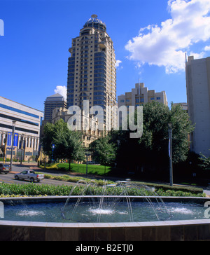 Nuovo Michelangelo Towers in Sandton Johannesburg Foto Stock