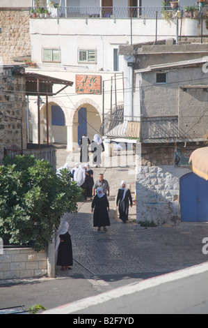 Israele Galilea superiore i drusi villaggio di Peki in Foto Stock