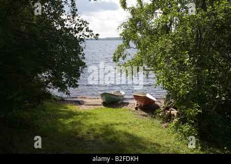 Filamento barche di riga Foto Stock