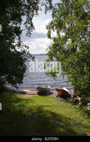 Filamento barche di riga Foto Stock