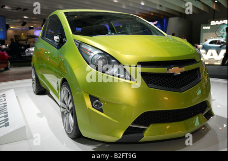 Concetto di battito sul display del 2008 a Londra Motor Show Foto Stock