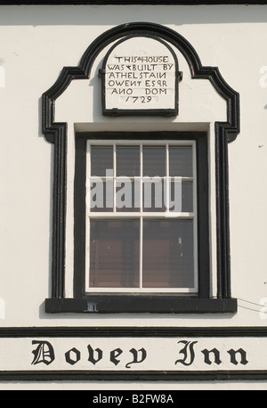 Aberdovey Aberdyfi Gwynedd UK località balneare sulla costa occidentale del Galles centrale Dovey inn costruito nel 1729 Foto Stock