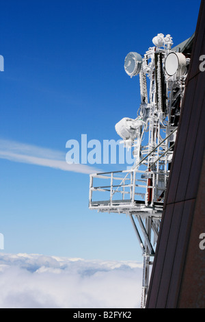 Aigulle Du Midi, Chamonix Mont-Blanc, Francia Foto Stock