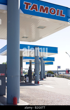 Stazione di benzina Tamoil Foto Stock