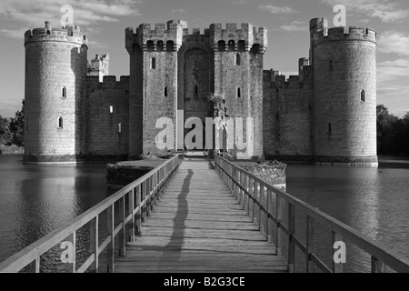 Il castello di Bodium East Sussex Foto Stock