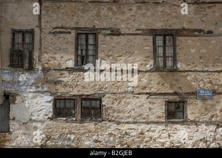 Grecia Macedonia Castoria mansion tradizionale Foto Stock