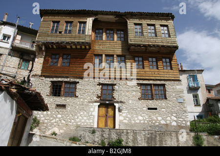 Grecia Macedonia Castoria Mansion tradizionale Foto Stock