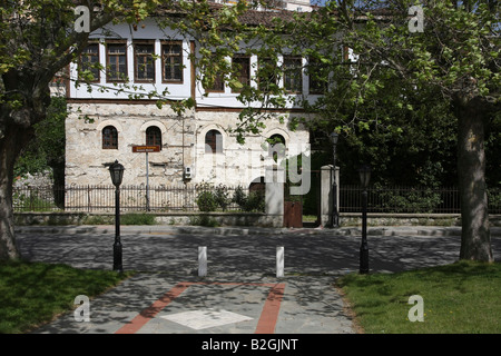 Grecia Macedonia Castoria Mansion tradizionale Foto Stock