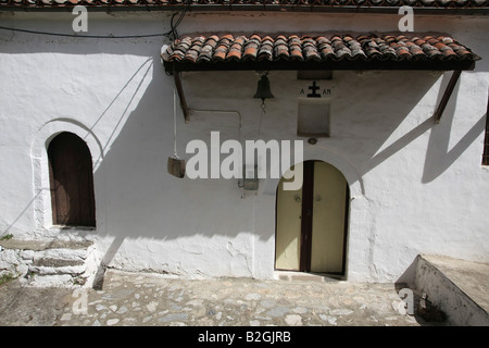 Grecia Macedonia Castoria mansion tradizionale Foto Stock