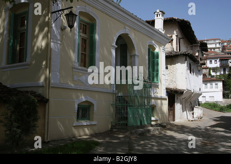 Grecia Macedonia Castoria Mansion tradizionale Foto Stock