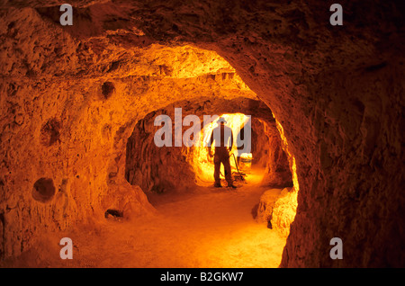 Arche Opal Mine Museum Coober Pedy ummona australia Foto Stock