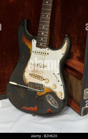 Jimi Hendrix 1965 Fender stratocaster chitarra Foto Stock