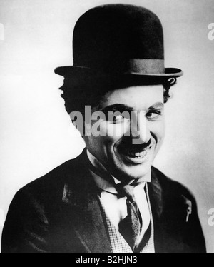 Chaplin, Charles Spencer 'Charlie', 16.4.1889 - 25.12.1977, attore e regista britannico, ritratto, 1916 circa, Foto Stock