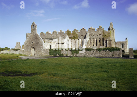 Geografia / viaggi, Irlanda, nella contea di Kerry, Ardfert, chiesa rovina Foto Stock