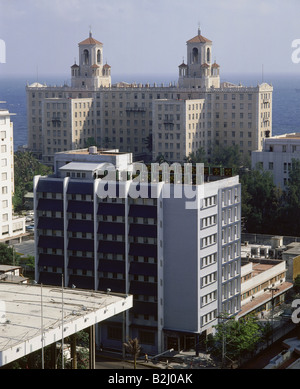 Geografia / viaggio, Cuba, l'Avana, 'National' Hotel, vista, panoramica, Hotel Nacional de Cuba, vista esterna, Foto Stock