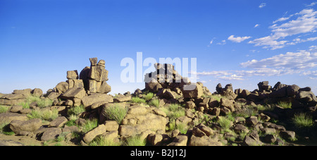 Geografia / viaggi, Namibia, paesaggi, gigante giochi, nei pressi di Keetmanshoop, pietra, paesaggi, paesaggio, rocce, peciale geol Foto Stock